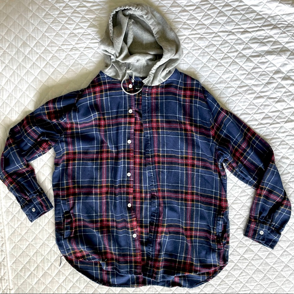 Men’s Plaid Button Down Shirt PacSun Size XL